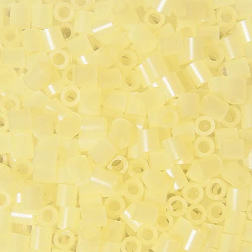 ARTKAL® Midi 5 mm Bügelperlen Beads / 1000 Stück / SUV02 UV Leuchten Yellow von ARTKAL