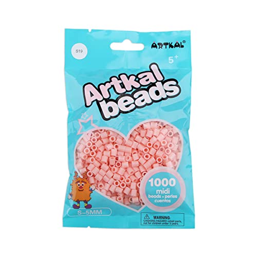 Artkal® Midi 5 mm Bügelperlen Beads / 1000 Stück/S-019 Bubble Gum von ARTKAL