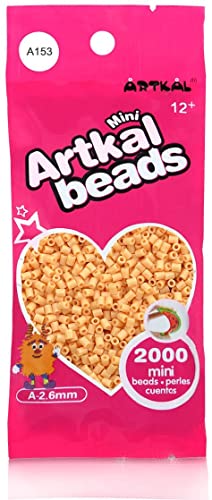 Artkal® Mini A Soft 2,6 mm Bügelperlen Beads / 2000 Stück / A153 Sahara Sand Steckperlen von ARTKAL