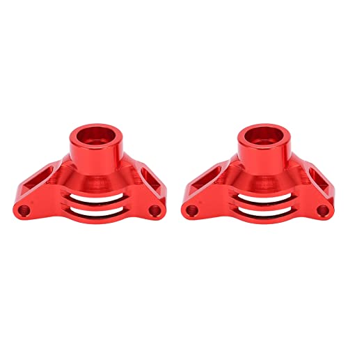 ARTOCT 1/10 RC Hinterradschale Aluminiumlegierung RC Lenkgelenke Hub TT02 (Rot) von ARTOCT