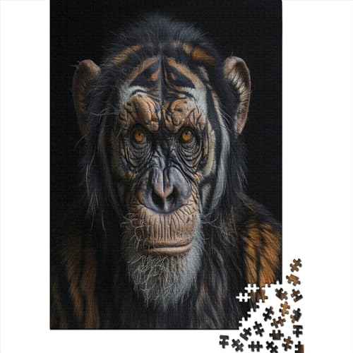 Gorilla Tier Puzzles 300 Teile Klassische Puzzles 300 Stück Puzzle Puzzle Für Erwachsene Geschicklichkeitsspiel Für Die Ganze Familie Home Dekoration Puzzle Ab 14 Jahren von ARTSDIYS
