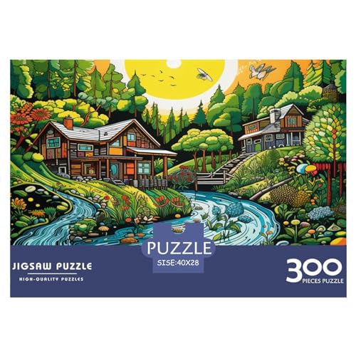 Paradies Puzzles 300 Teile Puzzle Kinder Lernspiel 300 Stück Puzzles Puzzles Für Erwachsene Geschicklichkeitsspiel Für Die Ganze Familie Spielzeug Geschenk Ab 14 Jahren von ARTSDIYS
