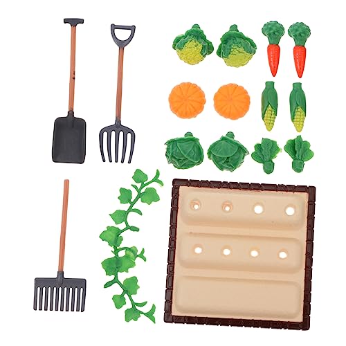 ARTSEWPLY 1 Set Farmwerkzeug Modell Szenenmodell Kleine Gewürze Tiermodell Kleines Modell Miniatur Schrebergartengemüse Miniatur Gemüse Pflasterstein Unkrautjätwerkzeug Feldgras ARTSEWPLY 1 Set Farmwerkzeug Modell Szenenmodell Kleine Gewürze Tiermodell Kleines Modell Miniatur Schrebergartengemüse Miniatur Gemüse Pflasterstein Unkrautjätwerkzeug Feldgras von ARTSEWPLY