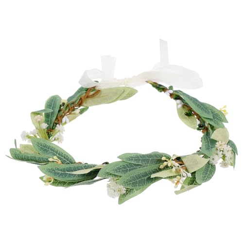 ARTSEWPLY 1 Stück Künstlicher Olivenblatt Kranz Haarschmuck für Braut Hochzeits und Festtags Kopfbedeckung Leicht und Bequem für Fotoshootings und Cosplay ARTSEWPLY 1 Stück Künstlicher Olivenblatt Kranz Haarschmuck für Braut Hochzeits und Festtags Kopfbedeckung Leicht und Bequem für Fotoshootings und Cosplay von ARTSEWPLY