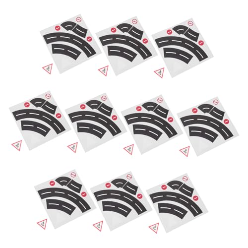 ARTSEWPLY 10 Sets Kurven Straßenaufkleber DIY Verkehrszeichen Aufkleber Lustige Kurven Straßenaufkleber Klebestraßenaufkleber Dekorative Verkehrsbänder Dekorative Beschilderung ARTSEWPLY 10 Sets Kurven Straßenaufkleber DIY Verkehrszeichen Aufkleber Lustige Kurven Straßenaufkleber Klebestraßenaufkleber Dekorative Verkehrsbänder Dekorative Beschilderung von ARTSEWPLY