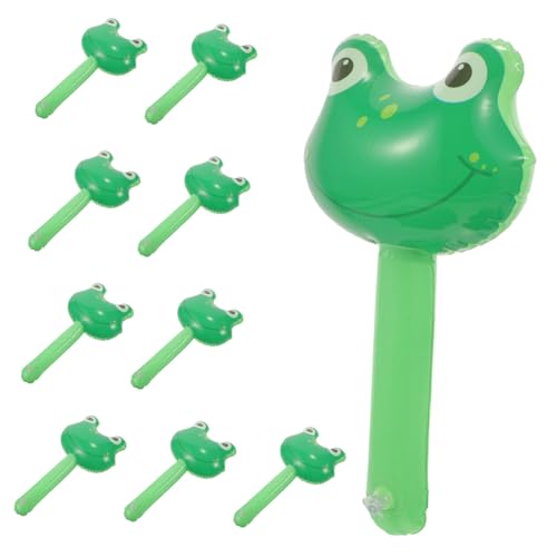 ARTSEWPLY 10 Stück Teiliges Aufblasbares Hammer Kinderparty aus Lustiger Frosch Design Inflatable Hammer Toy für Geburtstag Karneval und Festlichkeiten ARTSEWPLY 10 Stück Teiliges Aufblasbares Hammer Kinderparty aus Lustiger Frosch Design Inflatable Hammer Toy für Geburtstag Karneval und Festlichkeiten von ARTSEWPLY