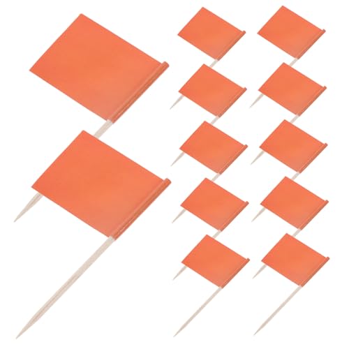 ARTSEWPLY 100 Stück Kleine Zahnstocher Flaggen in Orange Stabile Food Flags für Partydekoration Mini Flaggen Picker als Cupcake Toppers Käse und Obstspieße Vielseitig und Bruchfest für ARTSEWPLY 100 Stück Kleine Zahnstocher Flaggen in Orange Stabile Food Flags für Partydekoration Mini Flaggen Picker als Cupcake Toppers Käse und Obstspieße Vielseitig und Bruchfest für von ARTSEWPLY