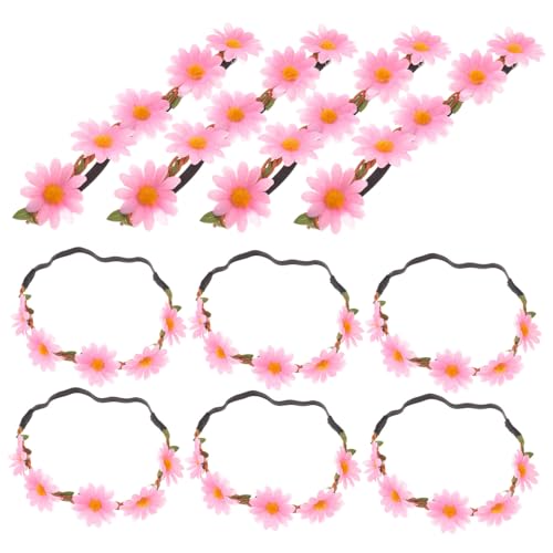 ARTSEWPLY 10Stücke Haarzubehör Daisy Garland Kopfbedeckung Teiliges für Festivals Hochzeiten und Besondere Anlässe Leicht und Komfortabel mit Realistischen Blüten ARTSEWPLY 10Stücke Haarzubehör Daisy Garland Kopfbedeckung Teiliges für Festivals Hochzeiten und Besondere Anlässe Leicht und Komfortabel mit Realistischen Blüten von ARTSEWPLY