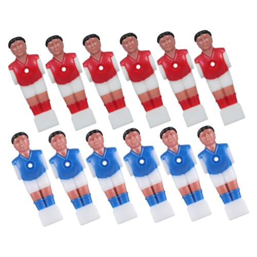 ARTSEWPLY 12 Stück Fußballtisch Puppenspieler Tischfußballtisch Ersatzteile Tischfußballspieler Ersatz Tischfußball Ersatzteile Tischfußball Fußball Mann Kerl Tischfußballspiele Abs von ARTSEWPLY