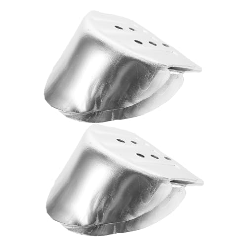 ARTSEWPLY 2 Paar Stelzenbasiszubehör Teile Für Trockenbau-stelzen Ersatzteile Für Trockenbaustelzen Fersenklammern Stelzenabsatzhalterung Silver Aluminiumlegierung ARTSEWPLY 2 Paar Stelzenbasiszubehör Teile Für Trockenbau-stelzen Ersatzteile Für Trockenbaustelzen Fersenklammern Stelzenabsatzhalterung Silver Aluminiumlegierung von ARTSEWPLY
