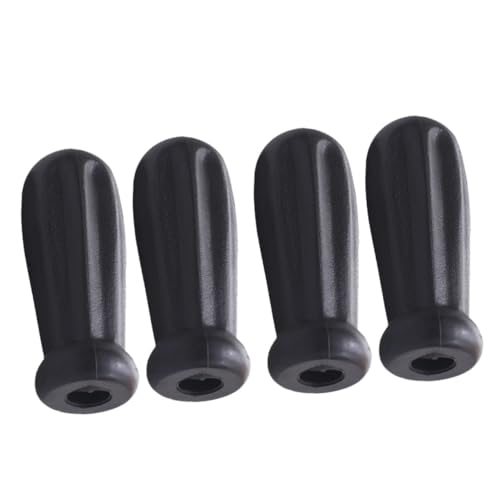 ARTSEWPLY 2 Paare Kunststoff-Griff Kickerstange Griff für Tischfußball Kicker Ersatzgriffe Kickergriff Foosballteile Ersatzgriffe für Kickertische Griffe für Tischkicker Abs Schwarz von ARTSEWPLY