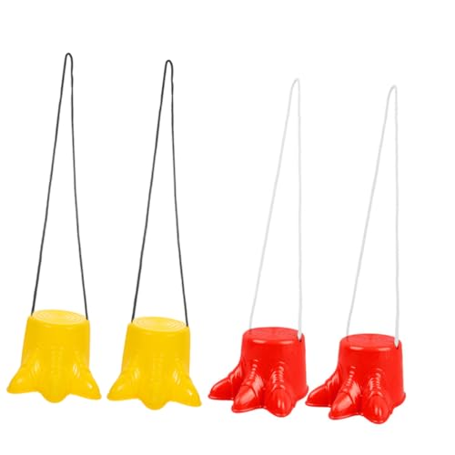 ARTSEWPLY 2 Paare Stelzenschuhe für Sensomotorisches Hochstelzen Lernspielzeug für Kleinkinder Halloween-Stelzen Stelzen für sensorisches Training Plastik von ARTSEWPLY