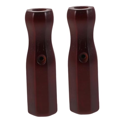 ARTSEWPLY 2 Stück Griff Für Kickertisch Fußball Spielzubehör Griffe Für Kickertische Kicker Ersatzgriff Tischgriffe Reparieren Kickertisch Mit Rutschfestem Griff Kickergriffe Brown Hölzern von ARTSEWPLY
