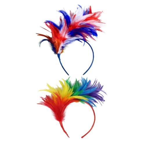 ARTSEWPLY 2 Stück Jahre Prom Haarschmuck für Damen Cocktail Hochzeitsaccessoires für Karneval und Halloween Kostüme von ARTSEWPLY