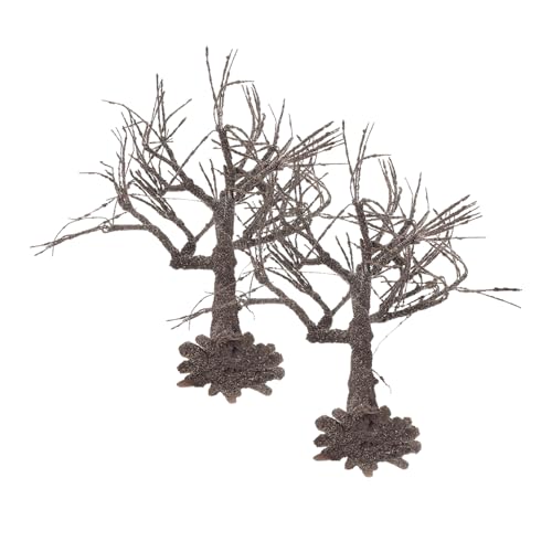 ARTSEWPLY 2 Stück Simulationsbäume, Modell Für Zuglandschaft, DIY-sandtisch-modellbausatz, Realistischer Baumstamm Für Modelleisenbahnzubehör, Miniatur-landschaftsset, Architekturmodell ARTSEWPLY 2 Stück Simulationsbäume, Modell Für Zuglandschaft, DIY-sandtisch-modellbausatz, Realistischer Baumstamm Für Modelleisenbahnzubehör, Miniatur-landschaftsset, Architekturmodell von ARTSEWPLY