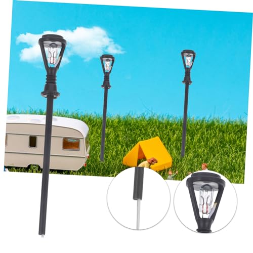 ARTSEWPLY 20Stücke Laternenpfahlmodell Straßenlampen für Mikro Landschaften Realistische Dekoration für Innenmodelle Langlebige und Metallverarbeitung Warmweiße ARTSEWPLY 20Stücke Laternenpfahlmodell Straßenlampen für Mikro Landschaften Realistische Dekoration für Innenmodelle Langlebige und Metallverarbeitung Warmweiße von ARTSEWPLY