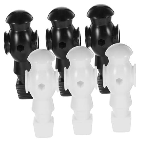 ARTSEWPLY 26 Stück Tischfußballspieler Tischfußball Männer Kicker-Athleten-Puppen Fußball-Service-Maschine Tischfußball Figuren Fußball Puppen Kickerspieler-Statue Fußballfiguren Plastik von ARTSEWPLY