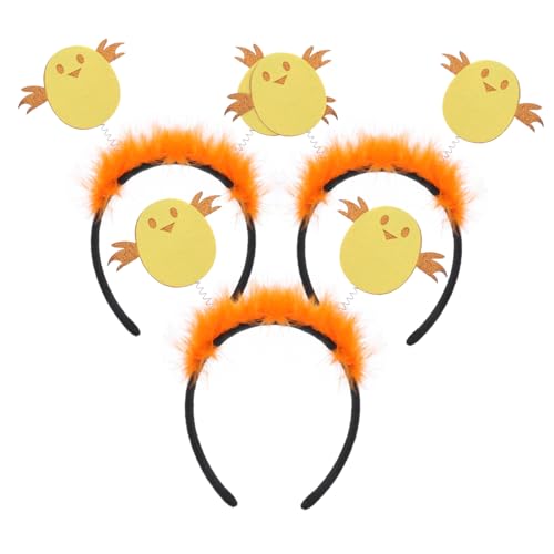 ARTSEWPLY 3 Stück Küken Haarschmuck Lustige Party Stirnbänder für Leichte Haarreifen mit Hühnerdesign für Feiern Kostüme und Anlässe mit Freunden ARTSEWPLY 3 Stück Küken Haarschmuck Lustige Party Stirnbänder für Leichte Haarreifen mit Hühnerdesign für Feiern Kostüme und Anlässe mit Freunden von ARTSEWPLY