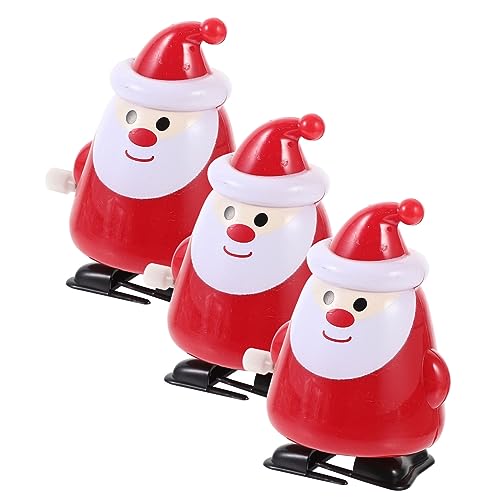 ARTSEWPLY 3 Stück Weihnachts Aufziehspielzeug Lustige Weihnachtsmann Spielzeuge für Kreative Partydeko und Geschenkideen für Xmas Feierlichkeiten ARTSEWPLY 3 Stück Weihnachts Aufziehspielzeug Lustige Weihnachtsmann Spielzeuge für Kreative Partydeko und Geschenkideen für Xmas Feierlichkeiten von ARTSEWPLY