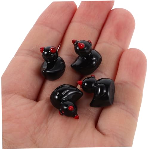 ARTSEWPLY 30 Stück Teiliges Mini Resin Enten Kleine Tierfiguren für DIY Moos Terrarien Kompakte Verspielte Dekorationen für Büro Schlafzimmer Gartendeko Kreative Miniatur Ornamente von ARTSEWPLY