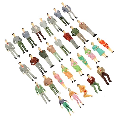 ARTSEWPLY 30 Stück Teiliges Miniatur Menschenmodelle Langlebigem Abs Detailreiche Figuren für Modelleisenbahn Architektur Sandtisch und Schulprojekte Bunte Mini People Figuren für ARTSEWPLY 30 Stück Teiliges Miniatur Menschenmodelle Langlebigem Abs Detailreiche Figuren für Modelleisenbahn Architektur Sandtisch und Schulprojekte Bunte Mini People Figuren für von ARTSEWPLY