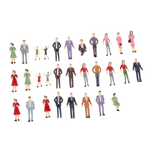 ARTSEWPLY 30pcs Miniaturszene Menschen Für Sandtischmodelle Und Puppenhausdekorationen Realistische Miniaturfiguren Simulierte Mini -People -Dekoration ARTSEWPLY 30pcs Miniaturszene Menschen Für Sandtischmodelle Und Puppenhausdekorationen Realistische Miniaturfiguren Simulierte Mini -People -Dekoration von ARTSEWPLY