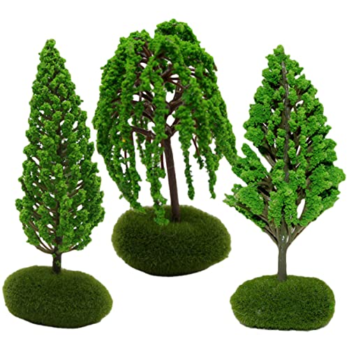 ARTSEWPLY 3Stücke Landschaftsbaum Künstliche Bäume für Mikrolandschaften und Sandtisch Dekoration Realistische Miniaturmodelle für DIY Projekte Grün ARTSEWPLY 3Stücke Landschaftsbaum Künstliche Bäume für Mikrolandschaften und Sandtisch Dekoration Realistische Miniaturmodelle für DIY Projekte Grün von ARTSEWPLY