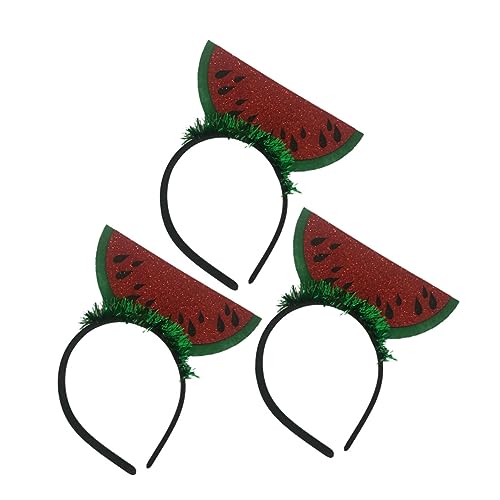 ARTSEWPLY 3Stücke Teiliges Wassermelonen Kopfschmuck Stilvolle Haarreifen für Partys Attraktives Zubehör für Cosplay und Dekoration Leicht und Designiert ARTSEWPLY 3Stücke Teiliges Wassermelonen Kopfschmuck Stilvolle Haarreifen für Partys Attraktives Zubehör für Cosplay und Dekoration Leicht und Designiert von ARTSEWPLY