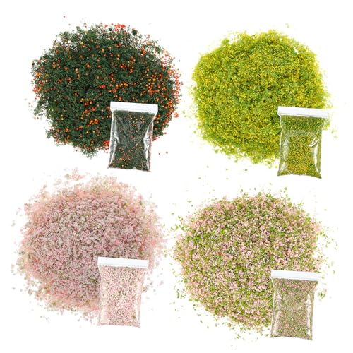 ARTSEWPLY 4 Packungen Modellbau Laubstreu für Diorama Landschaften Leichte Miniatur Foliage für Architekturmodelle Gaming Terrain und Bastelprojekte Realistische Pflanzen Nachbildung für ARTSEWPLY 4 Packungen Modellbau Laubstreu für Diorama Landschaften Leichte Miniatur Foliage für Architekturmodelle Gaming Terrain und Bastelprojekte Realistische Pflanzen Nachbildung für von ARTSEWPLY