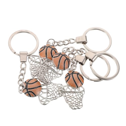 ARTSEWPLY 4 Stück Basketball Schlüsselanhänger Kreatives Metall Basketballkorb Design Sportlicher Schlüsselring Leicht und Kompakt für Taschen Rucksäcke Fans und Partys ARTSEWPLY 4 Stück Basketball Schlüsselanhänger Kreatives Metall Basketballkorb Design Sportlicher Schlüsselring Leicht und Kompakt für Taschen Rucksäcke Fans und Partys von ARTSEWPLY