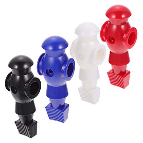 ARTSEWPLY 4 Stück Kicker Zubehör schwebender Fußball mechanische Puppe Fußballspielzeug Spieltabelle Tischfußball Spieler Fußballtisch Figuren Tischfußballpuppe Fußballspieler Harz von ARTSEWPLY