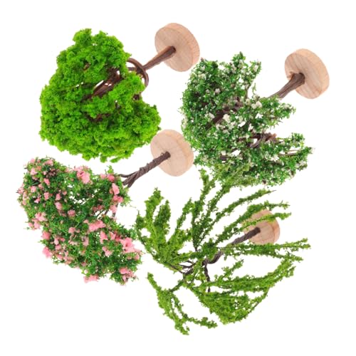 ARTSEWPLY 4 Stück Miniatur Landschaftsbäume Kunststoff Modellbau für DIY Szenen Naturgetreu Detailreiche Dekoration für Sandtisch Architekturmodelle und Gartenlandschaften ARTSEWPLY 4 Stück Miniatur Landschaftsbäume Kunststoff Modellbau für DIY Szenen Naturgetreu Detailreiche Dekoration für Sandtisch Architekturmodelle und Gartenlandschaften von ARTSEWPLY