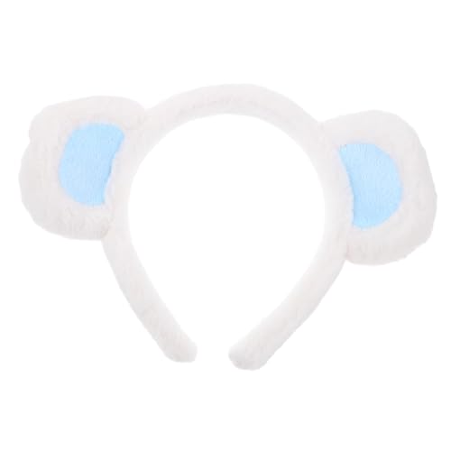 ARTSEWPLY 4 Stück Teiliges Bärenohren Stirnband für Damen Flauschige Dekorative Haarreifen für Partys Cosplay und Festivals Cartoon Kopfbedeckung Weiß Blau ARTSEWPLY 4 Stück Teiliges Bärenohren Stirnband für Damen Flauschige Dekorative Haarreifen für Partys Cosplay und Festivals Cartoon Kopfbedeckung Weiß Blau von ARTSEWPLY