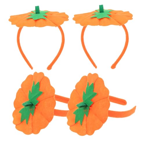 ARTSEWPLY 4 Stück Teiliges Halloween Stirnband mit Niedlichem Kürbisdesign Strapazierfähige Cosplay Haarreifen für Frauen als Kostümzubehör für Halloween und Karnevalspartys ARTSEWPLY 4 Stück Teiliges Halloween Stirnband mit Niedlichem Kürbisdesign Strapazierfähige Cosplay Haarreifen für Frauen als Kostümzubehör für Halloween und Karnevalspartys von ARTSEWPLY