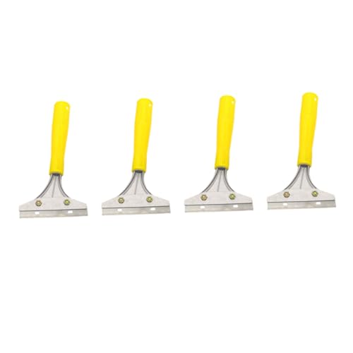 ARTSEWPLY 4 Stück Teiliges Mehrzweck Reinigungsschaber Robuster Wand Fliesenentferner Effizientes Werkzeug für Glas Granit Oberflächen Vielseitig für Haushalt und Industrie ARTSEWPLY 4 Stück Teiliges Mehrzweck Reinigungsschaber Robuster Wand Fliesenentferner Effizientes Werkzeug für Glas Granit Oberflächen Vielseitig für Haushalt und Industrie von ARTSEWPLY