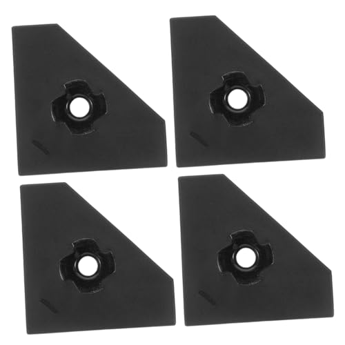 ARTSEWPLY 4 Stück Tischfußball Maschinen Fußpolster Triangular Gaskets für Tischfußball Langlebige rutschfeste Ersatzfüße Installieren für Kicker Tische von ARTSEWPLY
