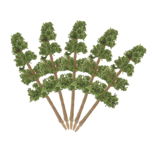 ARTSEWPLY 5 Stück Teiliges Miniatur Landschaftsbäume Kunststoff Modellbäume für Sandtisch Zugmodellbahn Mikro Landschaft Dekoration ARTSEWPLY 5 Stück Teiliges Miniatur Landschaftsbäume Kunststoff Modellbäume für Sandtisch Zugmodellbahn Mikro Landschaft Dekoration von ARTSEWPLY