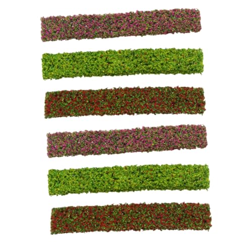 ARTSEWPLY 6 Stück Miniatur Modellbau Static Grass Tufts und Sträucher für DIY Architektur Gartenlandschaft und Modelleisenbahn Realistische Miniaturpflanzen für Dekorative Szenarien ARTSEWPLY 6 Stück Miniatur Modellbau Static Grass Tufts und Sträucher für DIY Architektur Gartenlandschaft und Modelleisenbahn Realistische Miniaturpflanzen für Dekorative Szenarien von ARTSEWPLY