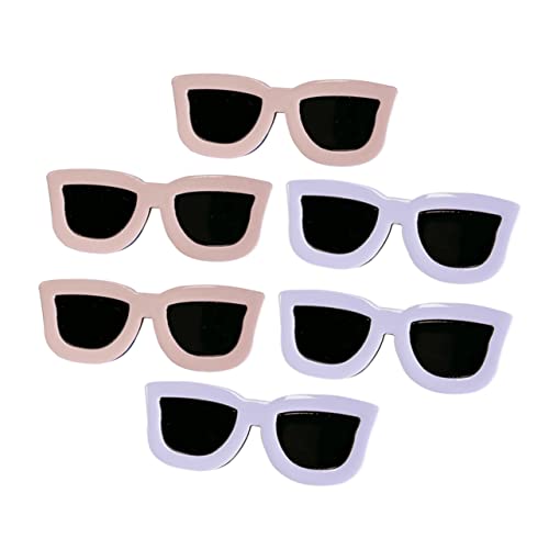 ARTSEWPLY 6Stücke Sonnenbrille Haarklammern Witzige Haarspangen für Haarnadeln für Verschiedene Anlässe für Partys Reisen und Attraktives Haaraccessoire ARTSEWPLY 6Stücke Sonnenbrille Haarklammern Witzige Haarspangen für Haarnadeln für Verschiedene Anlässe für Partys Reisen und Attraktives Haaraccessoire von ARTSEWPLY