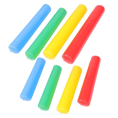 ARTSEWPLY 8 Stück Teiliges Aufblasbares Noisemaker Sticks aus Robustem PVC Leichte Stäbe in Bunten Farben Wiederverwendbar Sicher für Kindergarten und Outdoor Spiele ARTSEWPLY 8 Stück Teiliges Aufblasbares Noisemaker Sticks aus Robustem PVC Leichte Stäbe in Bunten Farben Wiederverwendbar Sicher für Kindergarten und Outdoor Spiele von ARTSEWPLY