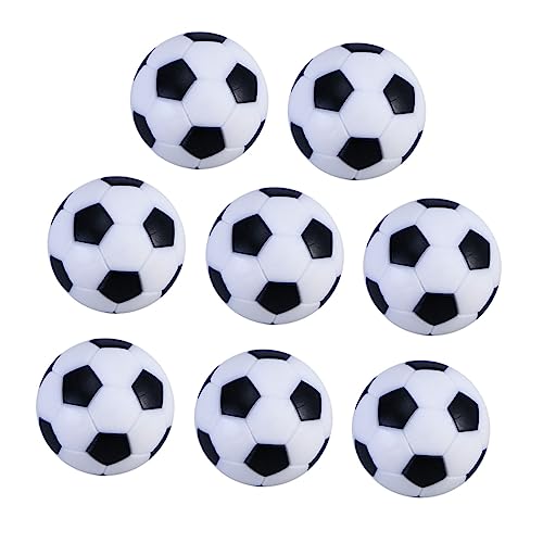 ARTSEWPLY 8 Stück Zubehör für Fußballmaschinen Mini -Fußball Kleiner Fußball drinnen Tischfussball Desktop-Fußballspiel kleine Fußbälle Ersatzfußbälle aus Kunststoff Fußballball Schwarz ARTSEWPLY 8 Stück Zubehör für Fußballmaschinen Mini -Fußball Kleiner Fußball drinnen Tischfussball Desktop-Fußballspiel kleine Fußbälle Ersatzfußbälle aus Kunststoff Fußballball Schwarz von ARTSEWPLY