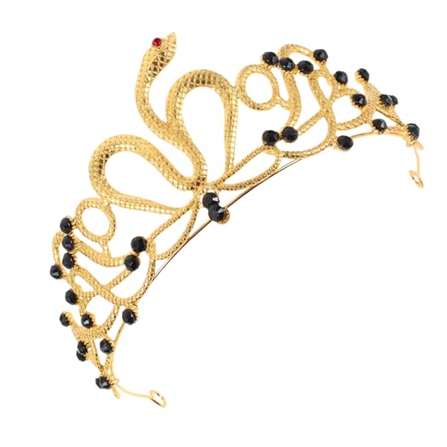 ARTSEWPLY Ägyptische Schlangenkrone mit Funkelnden Strasssteinen Königliches Braut Haaraccessoire für Hochzeiten Geburtstagsfeiern Halloween und Festliche Kostüme Vielseitiges Party ARTSEWPLY Ägyptische Schlangenkrone mit Funkelnden Strasssteinen Königliches Braut Haaraccessoire für Hochzeiten Geburtstagsfeiern Halloween und Festliche Kostüme Vielseitiges Party von ARTSEWPLY