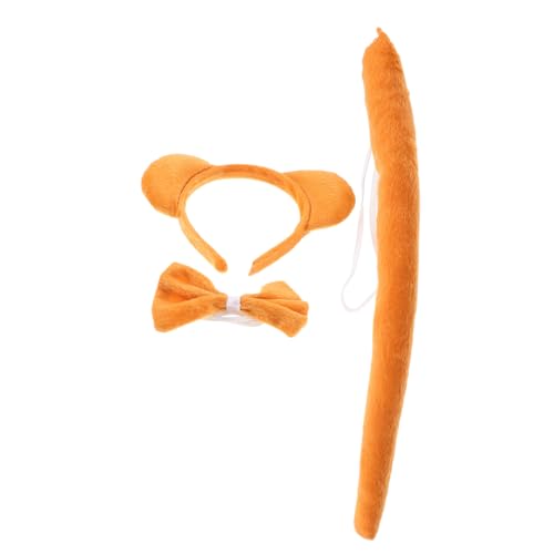 ARTSEWPLY Bärenohren Stirnband Tierkostüm Zubehör aus Weichem Material für Erwachsene Bequemes Animal Costume Prop für Halloween Cosplay Mottoparty und Rollenspiele Originelles und von ARTSEWPLY