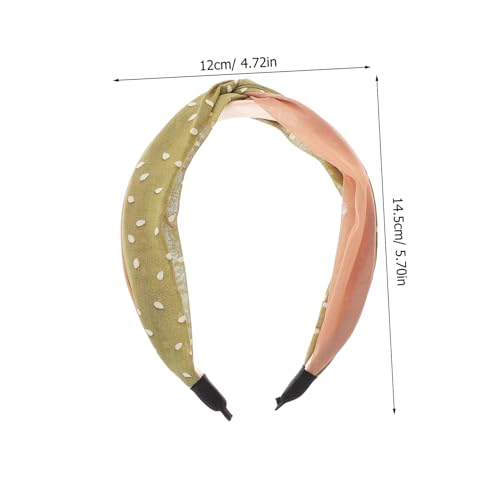 ARTSEWPLY Breites Gepunktetes Haarband Damen Rutschfestes Leichtes Stoff Haarreif Modisches Bequemes Accessoire für Alltag Party Cosplay für Frauen Mädchen ARTSEWPLY Breites Gepunktetes Haarband Damen Rutschfestes Leichtes Stoff Haarreif Modisches Bequemes Accessoire für Alltag Party Cosplay für Frauen Mädchen von ARTSEWPLY