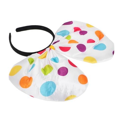 ARTSEWPLY Bunter Clown Haarreif mit Farbenfrohen Punkten Bequemer Sitz und Fester Griff für Halloween Karneval Cosplay und Festliche Partys Komfortables Material für Langes Tragen ARTSEWPLY Bunter Clown Haarreif mit Farbenfrohen Punkten Bequemer Sitz und Fester Griff für Halloween Karneval Cosplay und Festliche Partys Komfortables Material für Langes Tragen von ARTSEWPLY