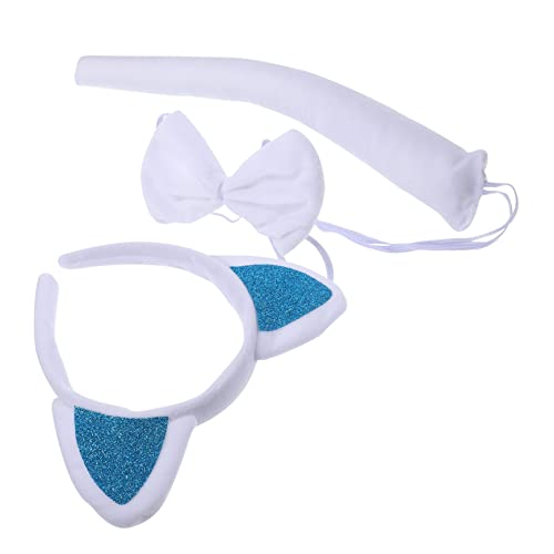 ARTSEWPLY Cosplay Katzenohren Stirnband mit Schleife und Weiches Plüsch accessoire für Tierkostüm Leichtes Haarreif Party und Verkleidung Charmantes Design für Damen und Mädchen ARTSEWPLY Cosplay Katzenohren Stirnband mit Schleife und Weiches Plüsch accessoire für Tierkostüm Leichtes Haarreif Party und Verkleidung Charmantes Design für Damen und Mädchen von ARTSEWPLY