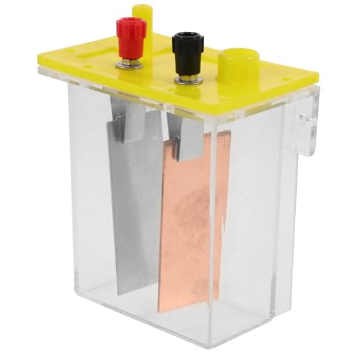 ARTSEWPLY DIY Fruchtbatterie Experimentierkasten mit Salzwasserbatterie und Metallplatten Wissenschaftliches Physik für Schüler zum Energieumwandlungs und Stromerzeugungsexperiment von ARTSEWPLY