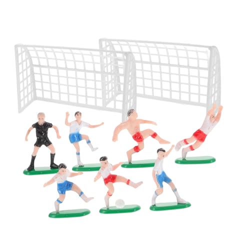 ARTSEWPLY Fußball Tortendeko Miniatur Spielfläche mit Realistischen Kunststoff Spielern und Tor für Jungen Geburtstag Fußball Cupcake Toppers Party Dekoration ARTSEWPLY Fußball Tortendeko Miniatur Spielfläche mit Realistischen Kunststoff Spielern und Tor für Jungen Geburtstag Fußball Cupcake Toppers Party Dekoration von ARTSEWPLY