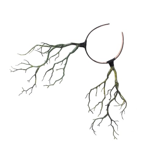 ARTSEWPLY Grüner Hexenhorn Haarreif Halloween Kopfschmuck Handgefertigt Komfortabel Kreativ für Party Accessoire ARTSEWPLY Grüner Hexenhorn Haarreif Halloween Kopfschmuck Handgefertigt Komfortabel Kreativ für Party Accessoire von ARTSEWPLY