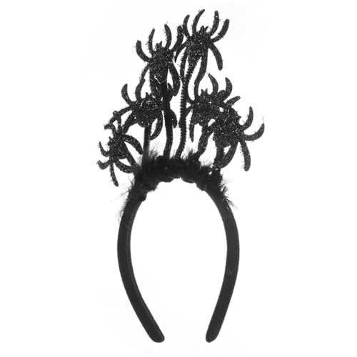 ARTSEWPLY Halloween Haarreif Spinne Schwarz Leichtes Bequemes Halloween Kopfschmuck für Erwachsene und Party Accessoire mit Spinnennetz Design für Kostüm und Themenpartys ARTSEWPLY Halloween Haarreif Spinne Schwarz Leichtes Bequemes Halloween Kopfschmuck für Erwachsene und Party Accessoire mit Spinnennetz Design für Kostüm und Themenpartys von ARTSEWPLY